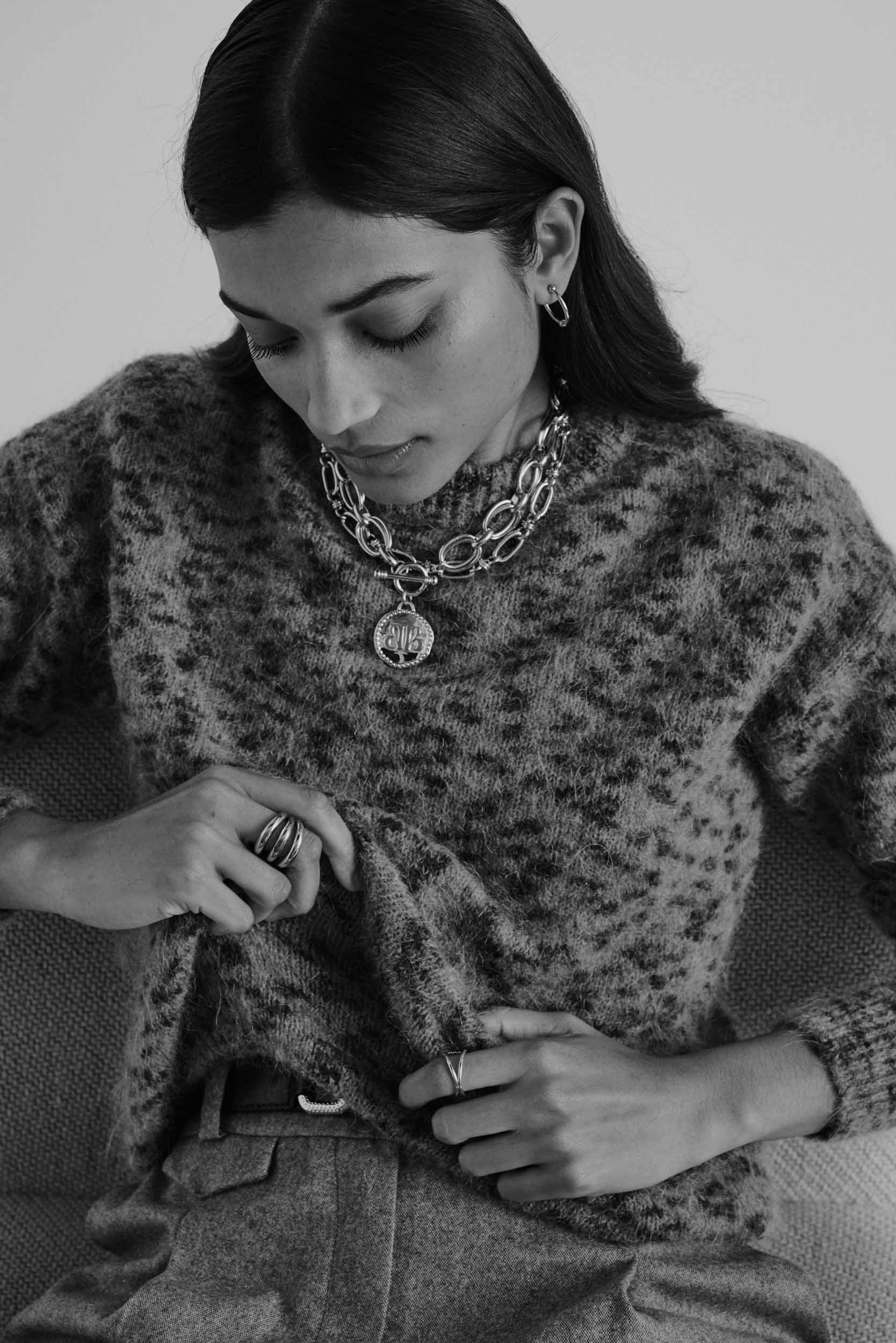 Spotted sand cheetah Doudou sweater