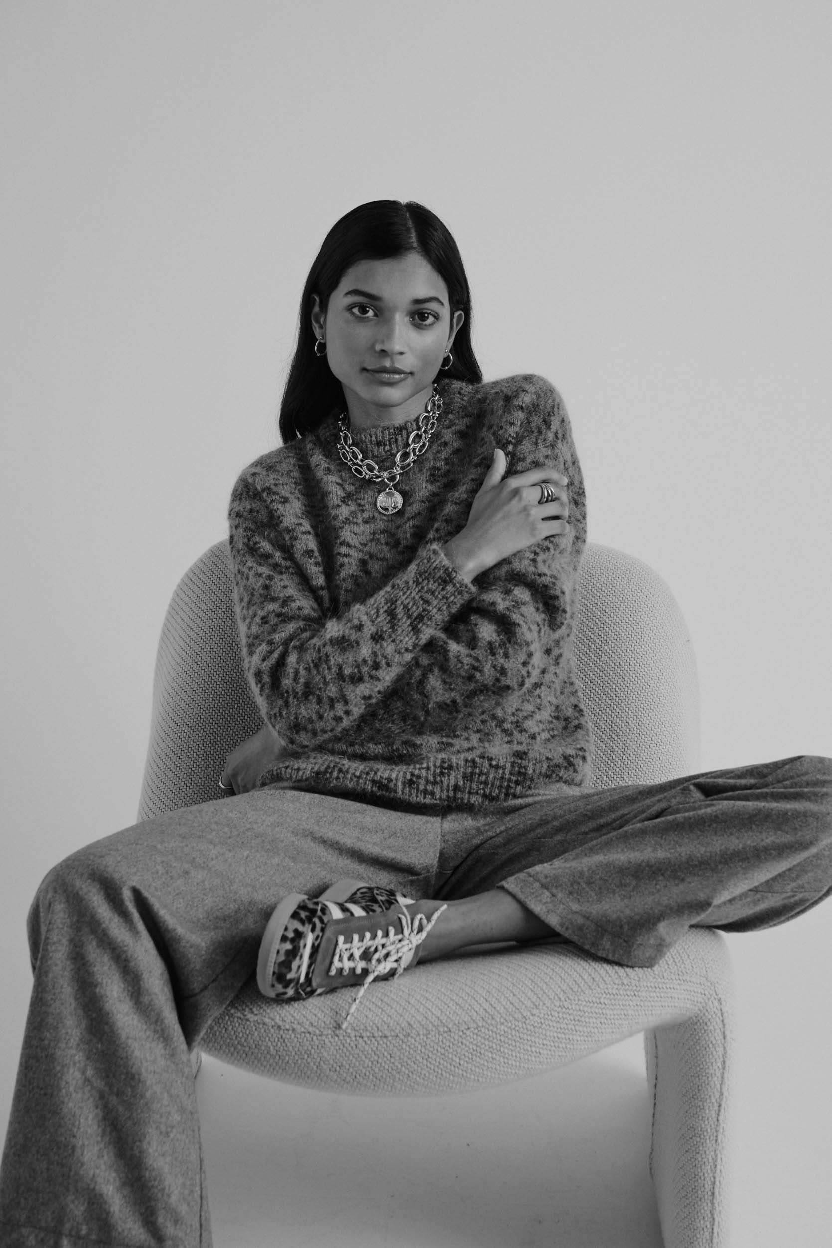 Spotted sand cheetah Doudou sweater