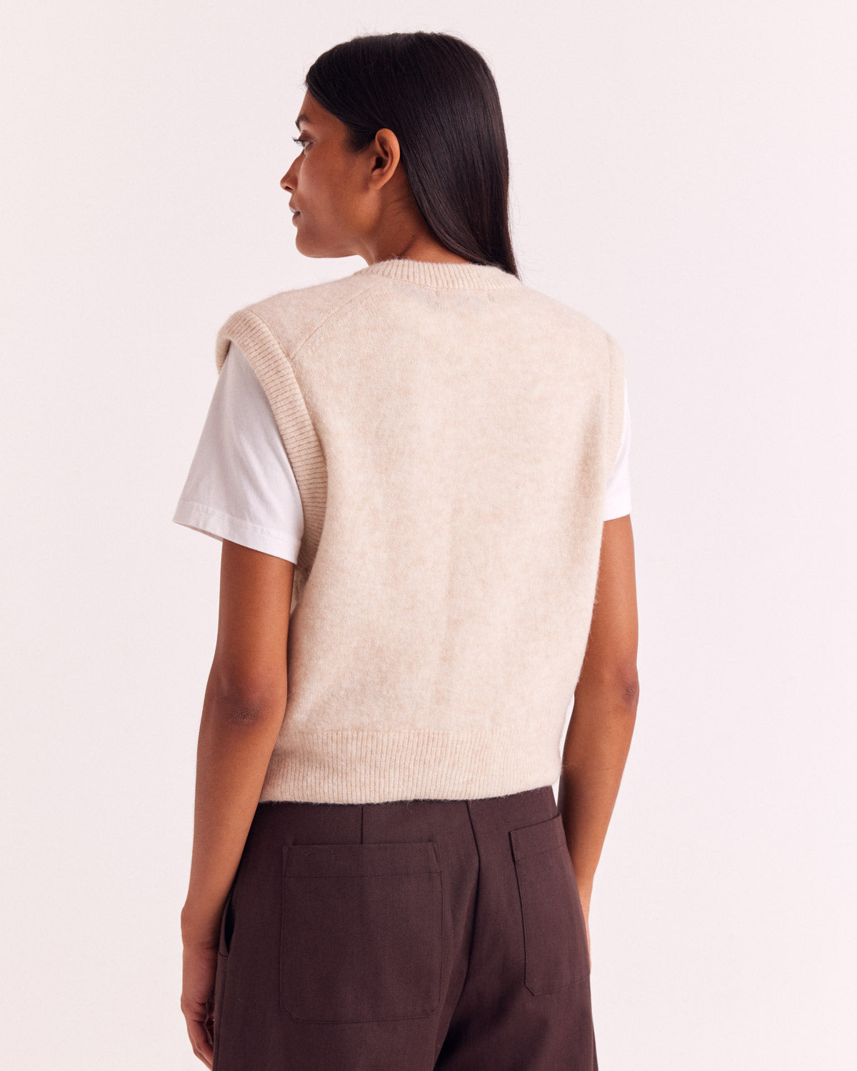 Brooke ecru cardigan