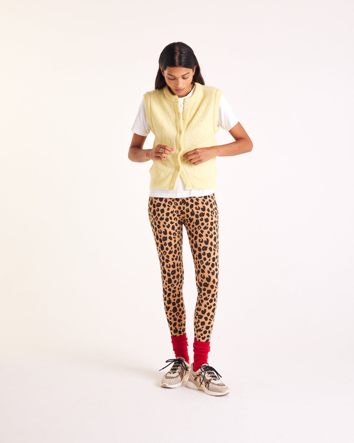 Brooke Yellow Cardigan