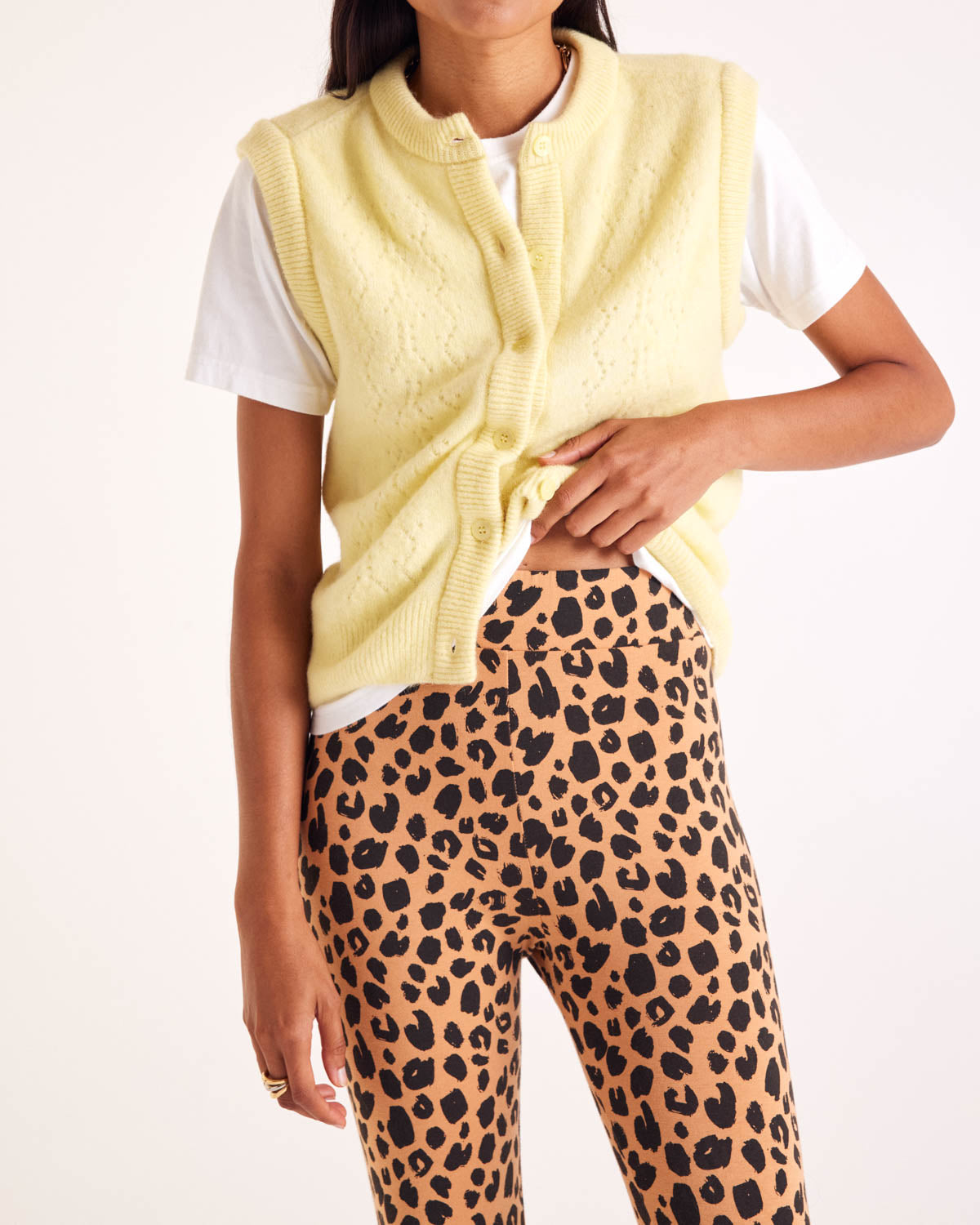 Brooke Yellow Cardigan