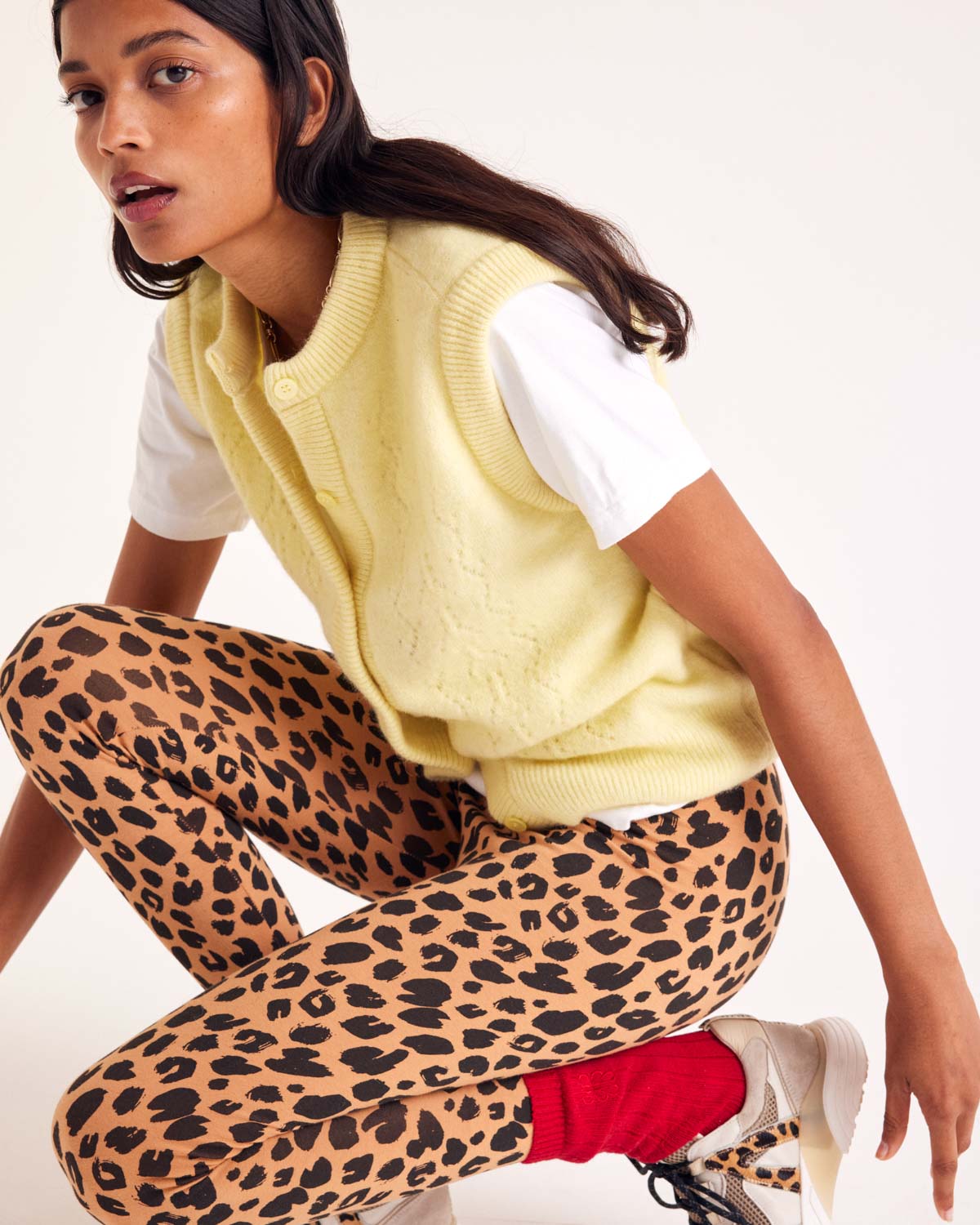 Brooke Yellow Cardigan