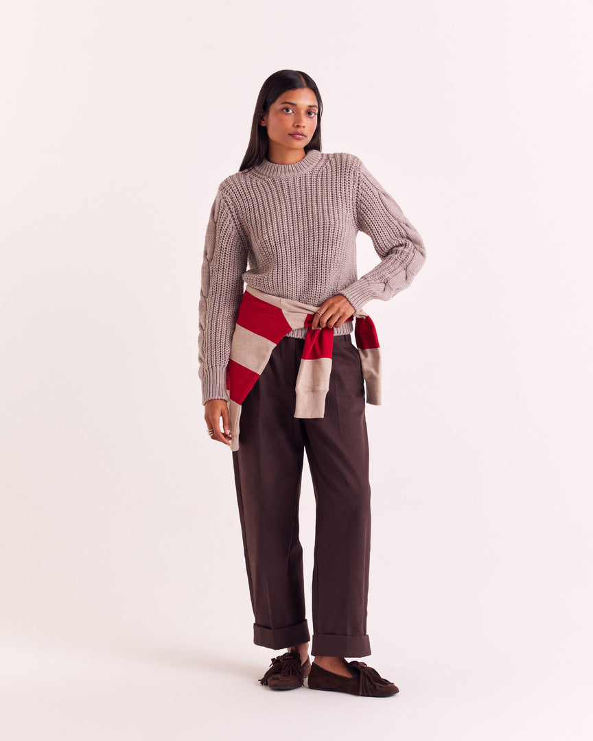 Andrew beige sweater