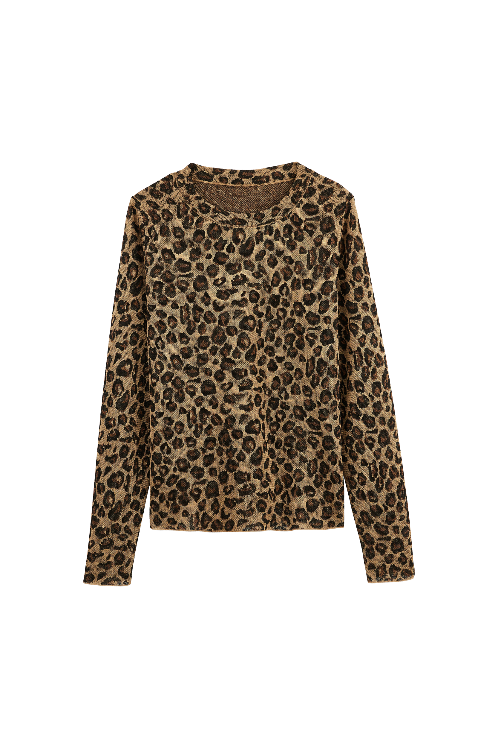 Daniel iridescent leopard sweater