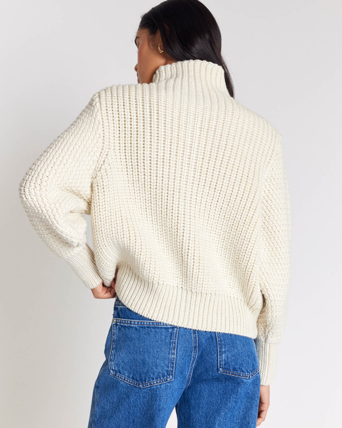 Ecru Marcel cardigan