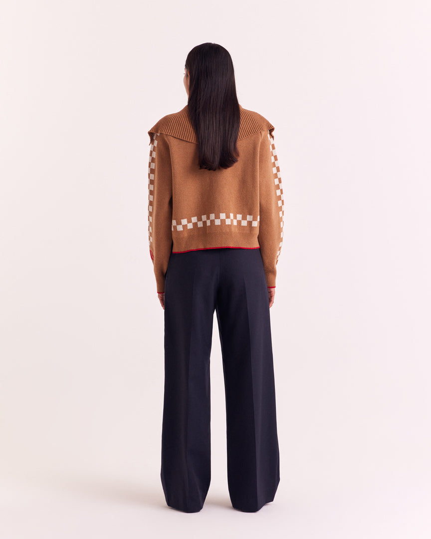 Hazelnut Cécile Rabbit Cardigan