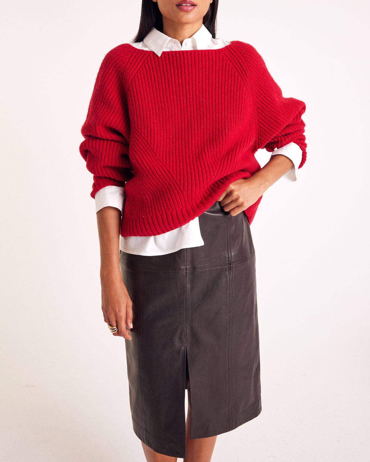 Red Edgar sweater