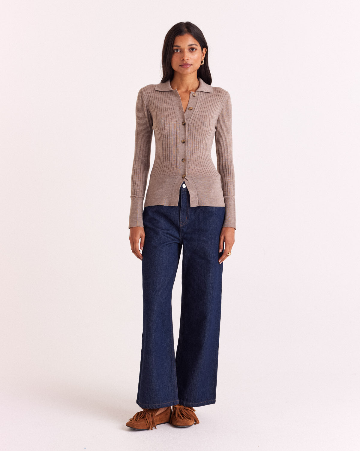 Beige Ombeline Cardigan