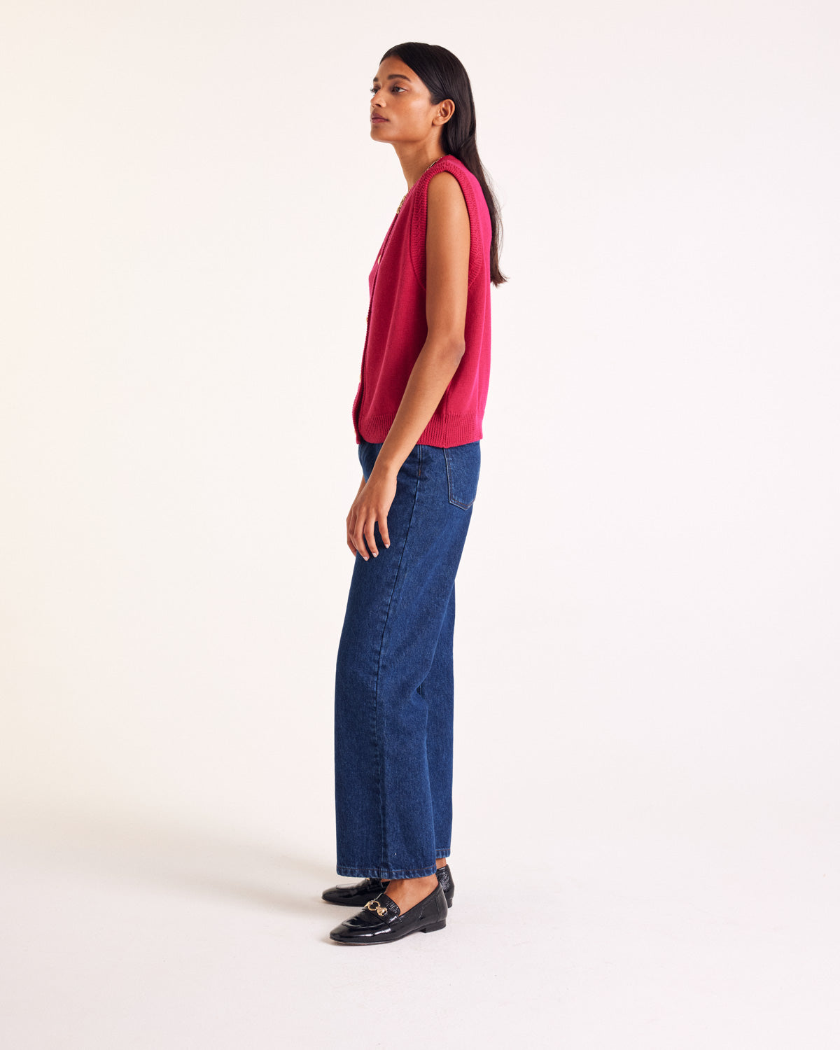 Raspberry pink Constant vest