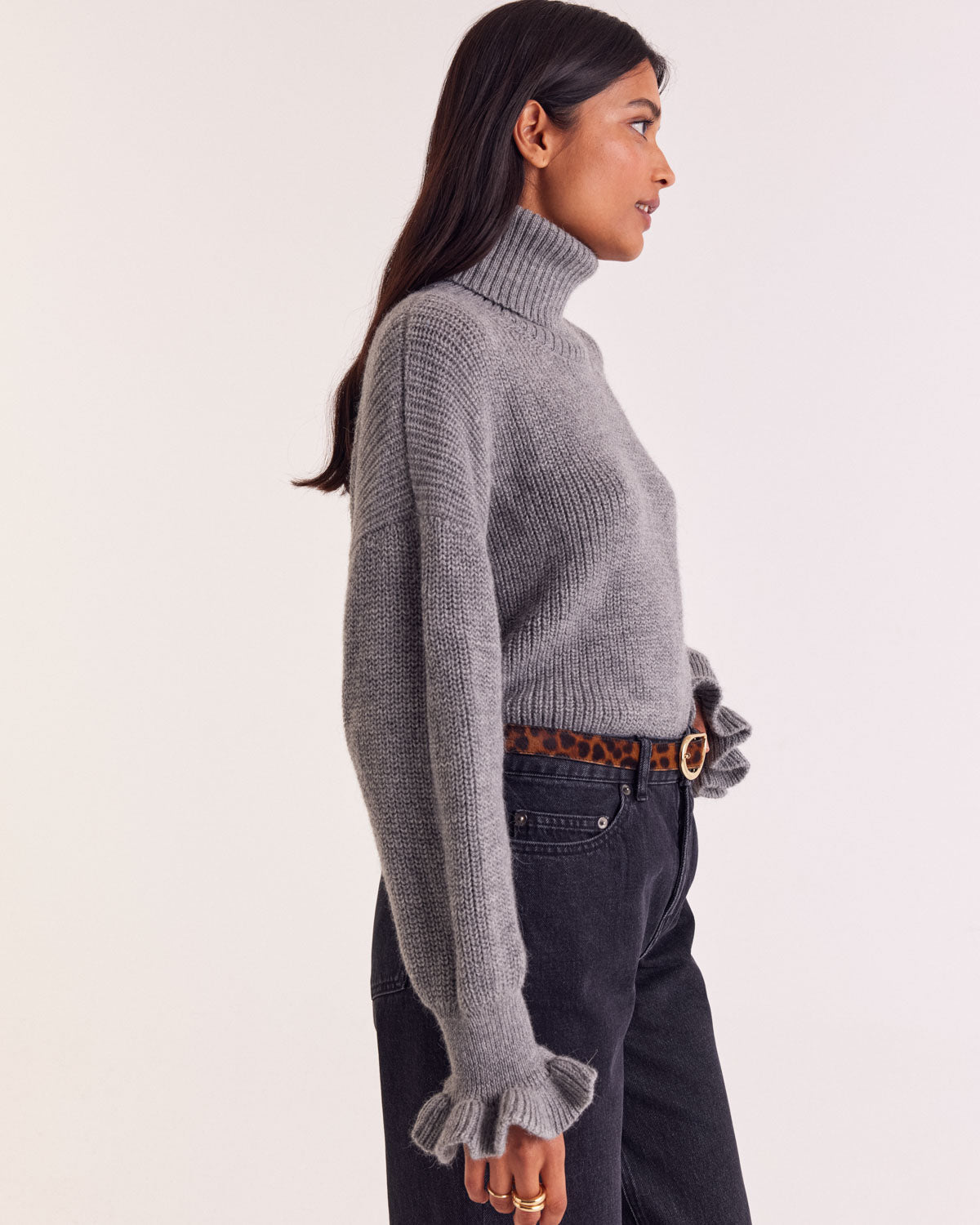 Adam heather gray sweater