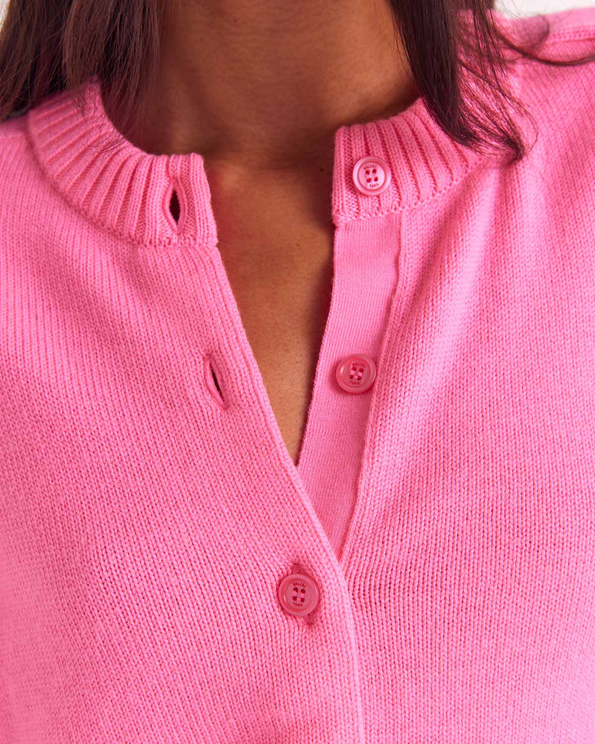 Scott Cardigan Hot Pink