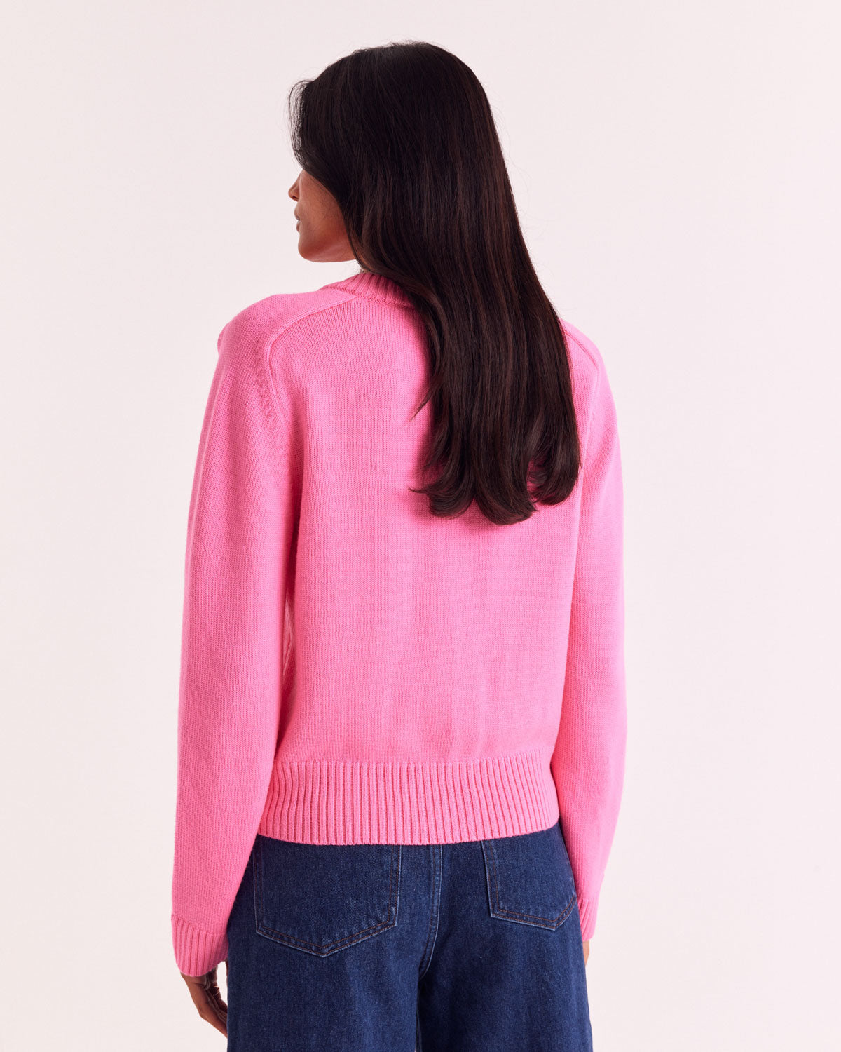 Scott Cardigan Hot Pink