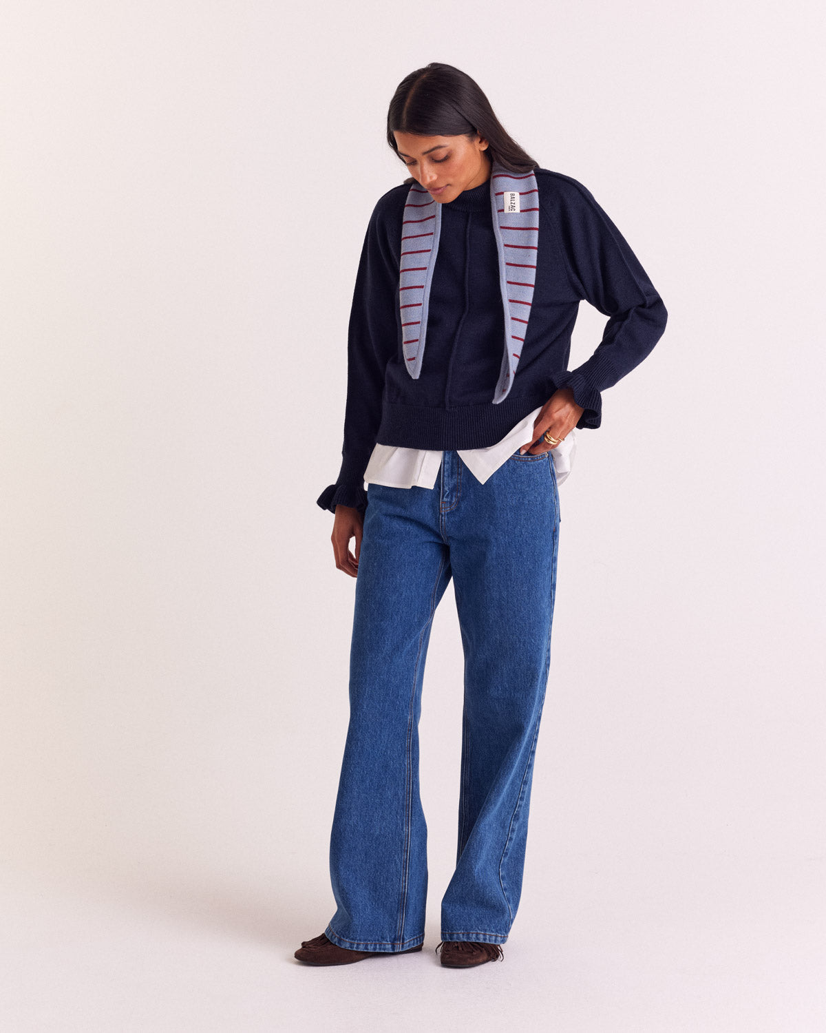 Navy blue Solène sweater