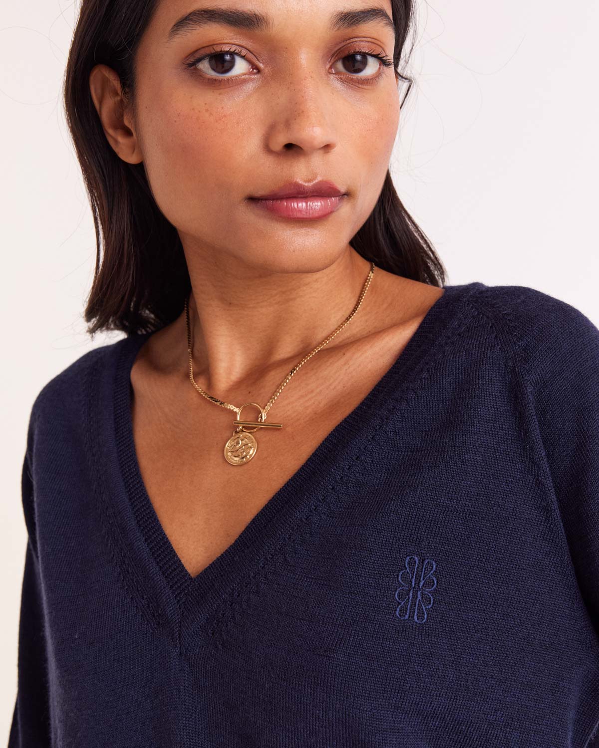 Victoria navy blue sweater