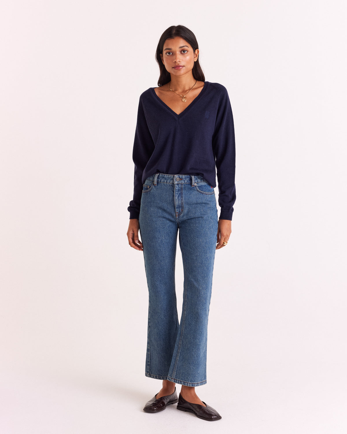 Victoria navy blue sweater