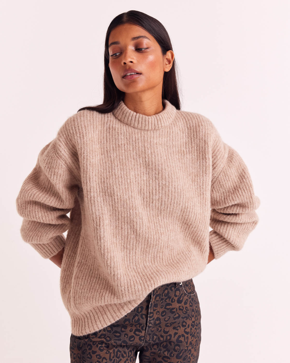 Beige Théodore Sweater