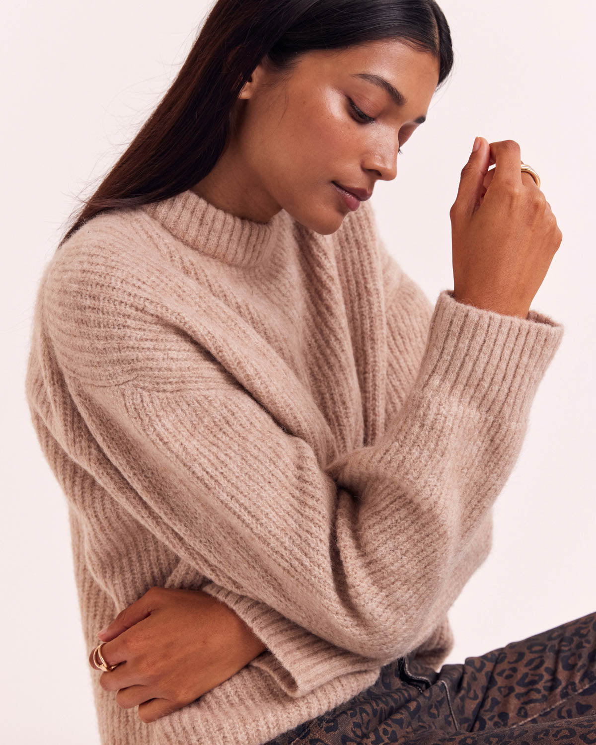 Beige Théodore Sweater