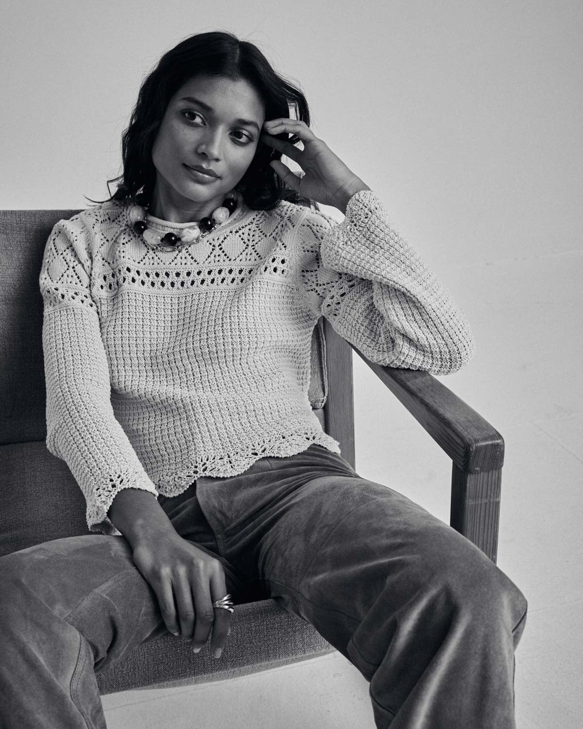 Salvador ecru sweater