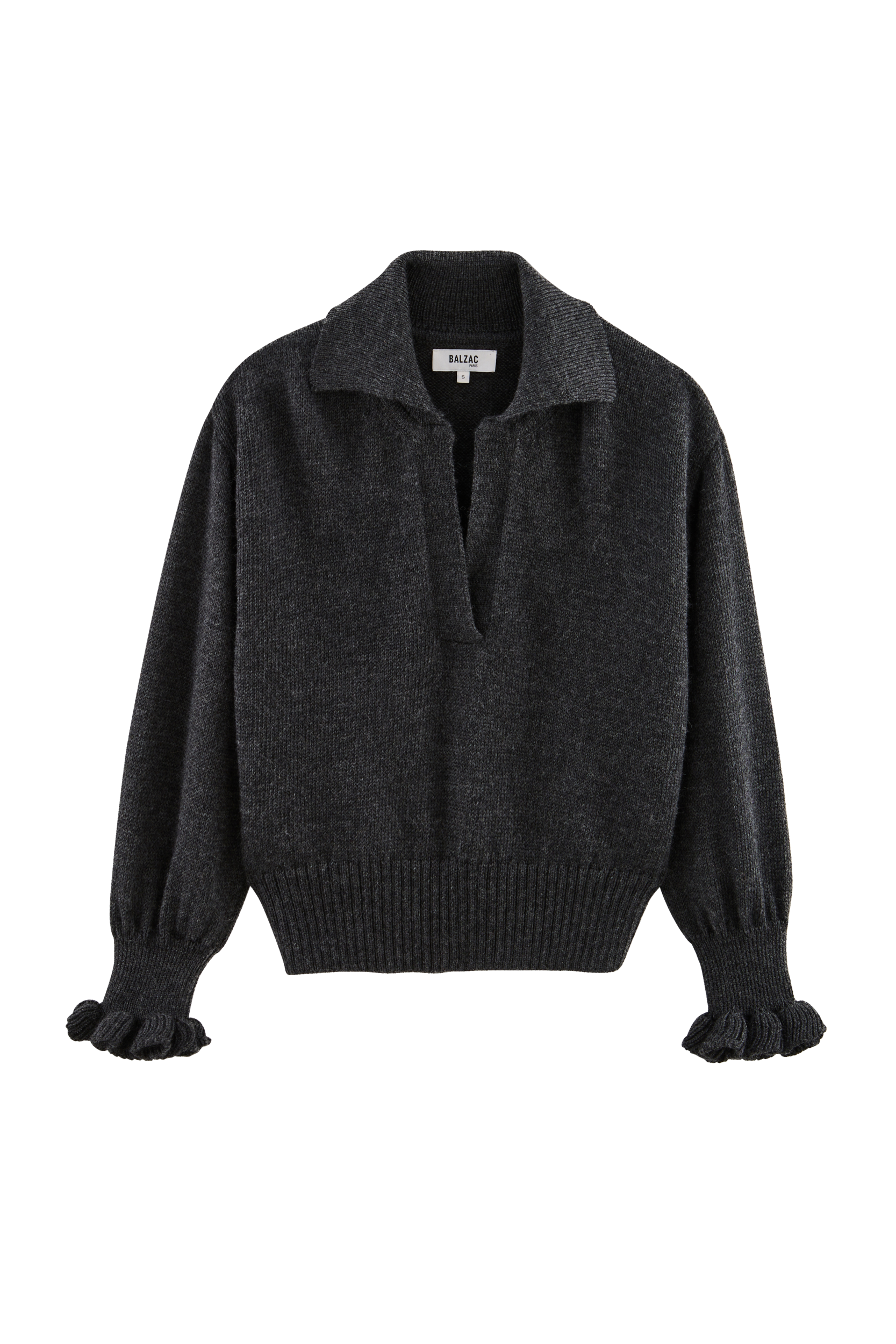 Dark heather grey Ophy sweater