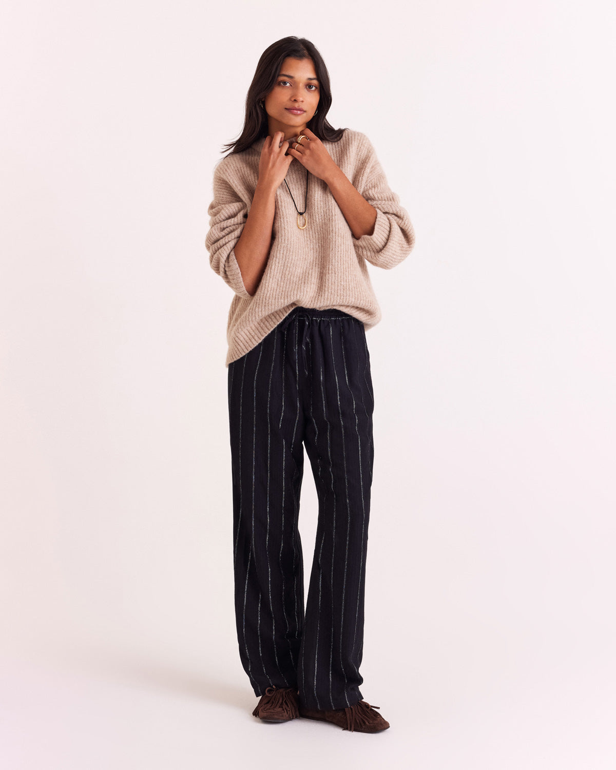 Beige Théodore Sweater