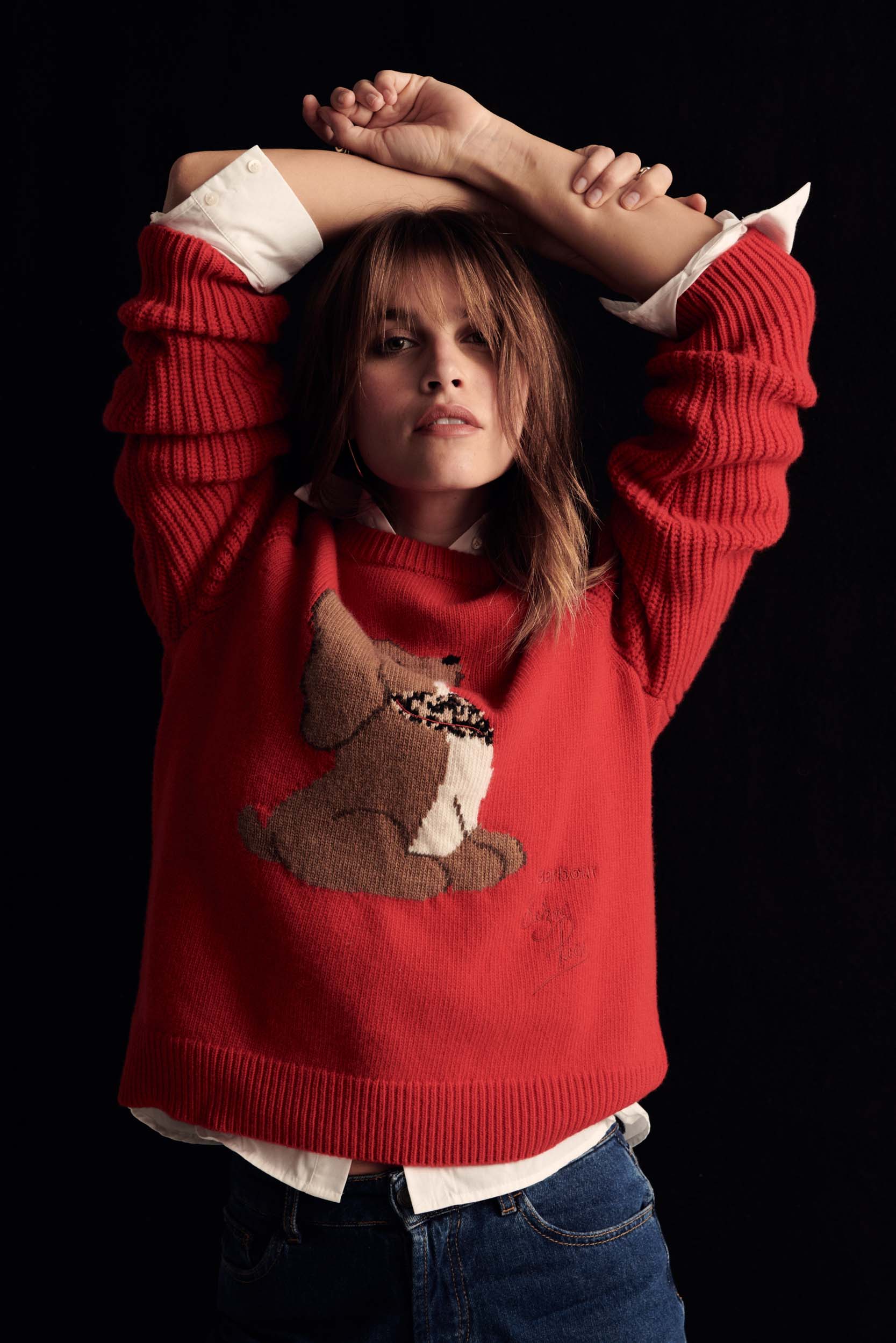 Barbour x BP Red Doug Sweater