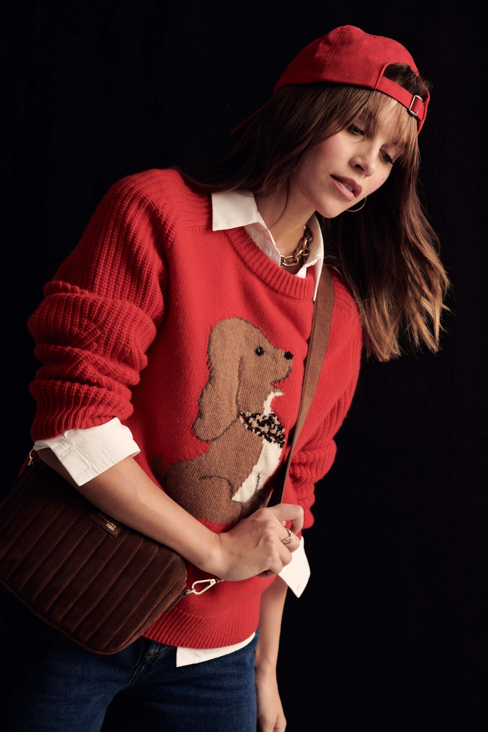 Barbour x BP Red Doug Sweater