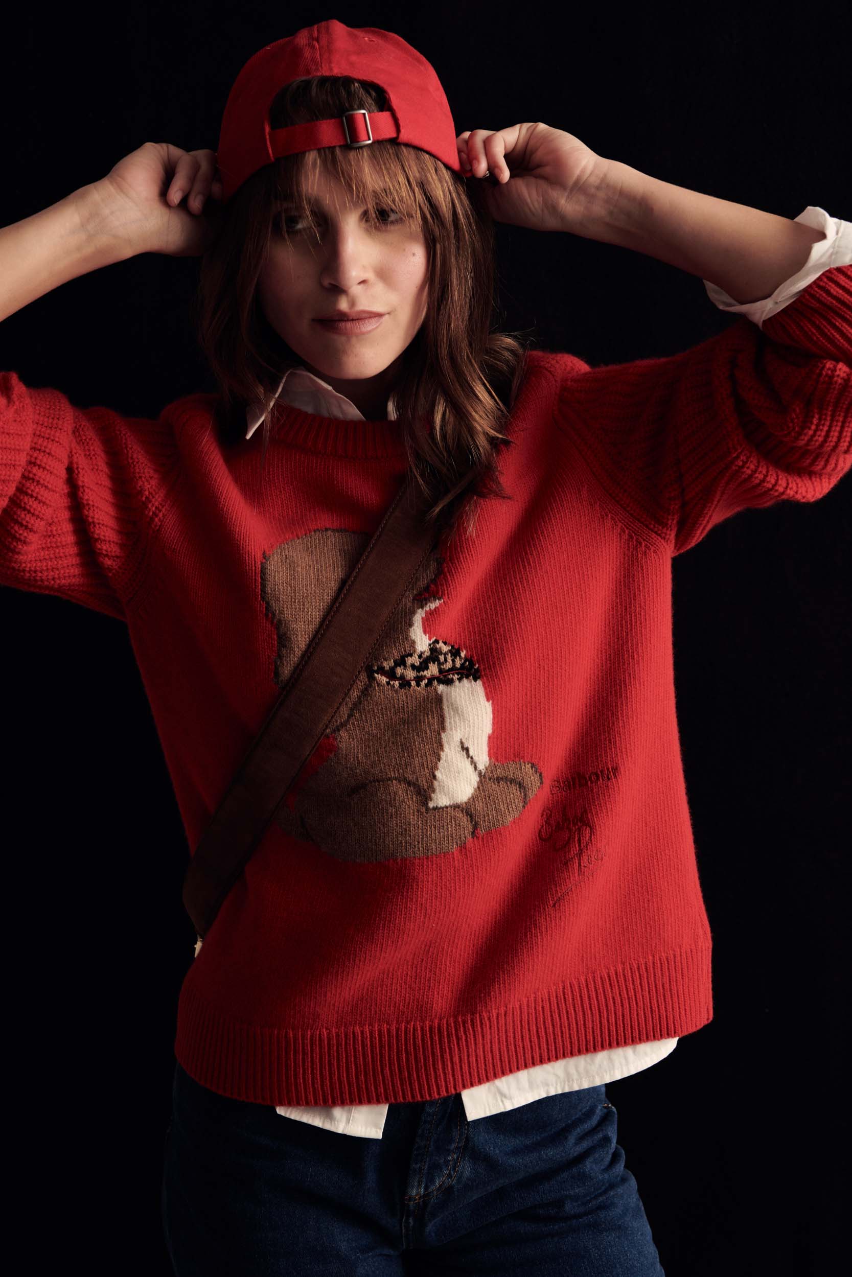 Barbour x BP Red Doug Sweater