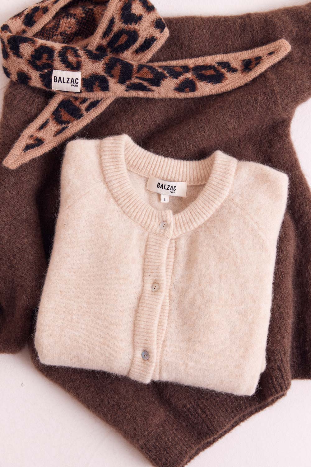 Cardigan Come natural white