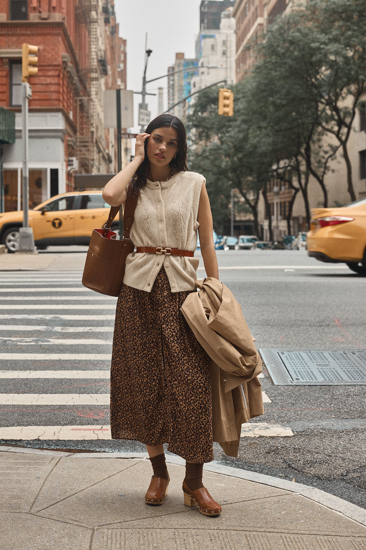 Brooke ecru cardigan